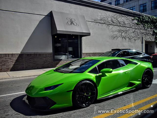 Lamborghini Huracan spotted in Birmingham, Michigan