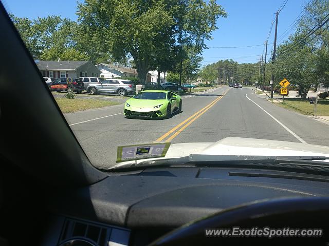 Lamborghini Huracan spotted in Brick, New Jersey