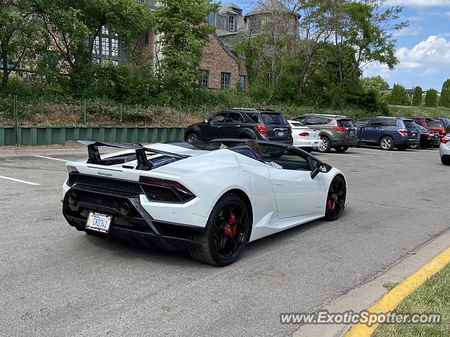 Lamborghini Huracan spotted in Wayzata, Minnesota