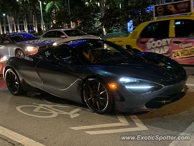 Mclaren 720S spotted in Miami, Florida