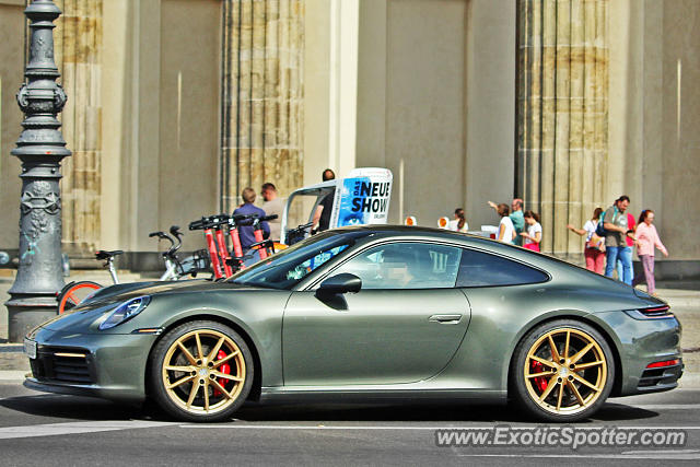 Porsche 911 spotted in Berlin, Germany