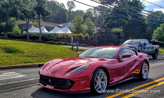 Ferrari 812 Superfast spotted in Martinsville, New Jersey