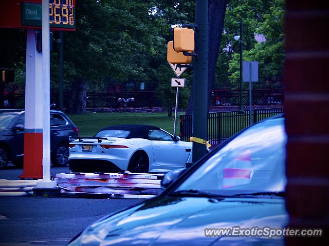 Jaguar F-Type spotted in Summit, New Jersey