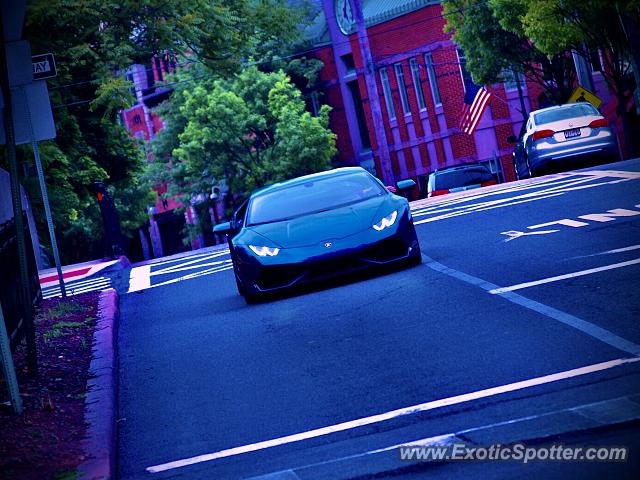 Lamborghini Huracan spotted in Summit, New Jersey