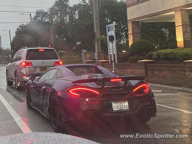 Mclaren 600LT spotted in Tampa, Florida