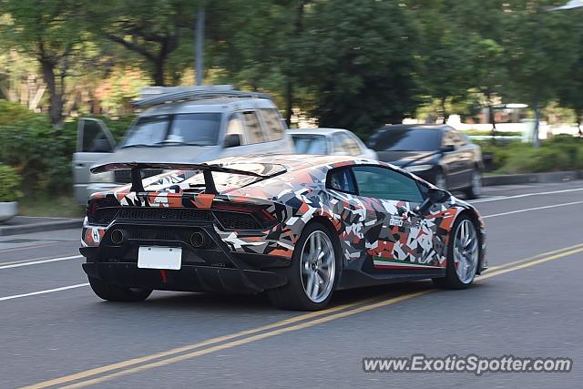 Lamborghini Huracan spotted in Tainan, Taiwan