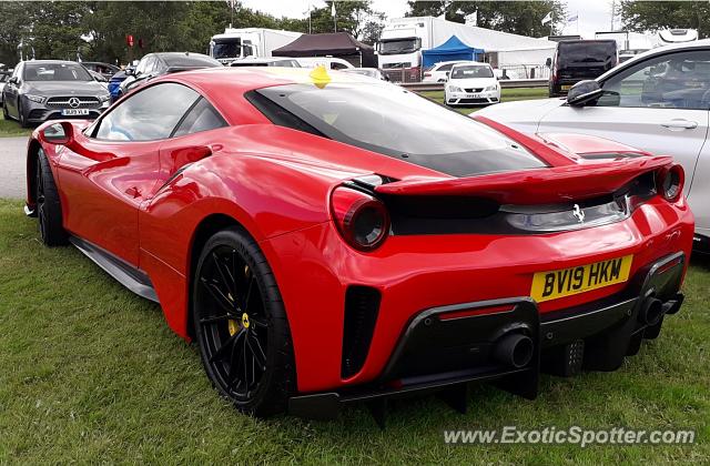 Ferrari 488 GTB spotted in Little Budworth, United Kingdom