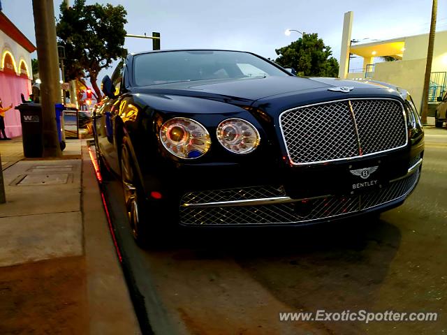 Bentley Flying Spur spotted in Manhattan Beach, California