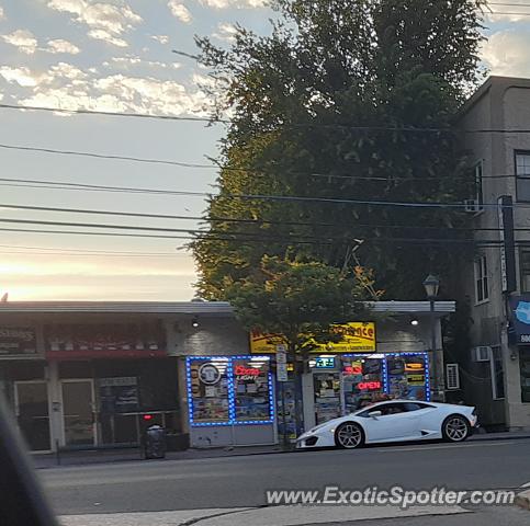 Lamborghini Huracan spotted in Woodmere, New York