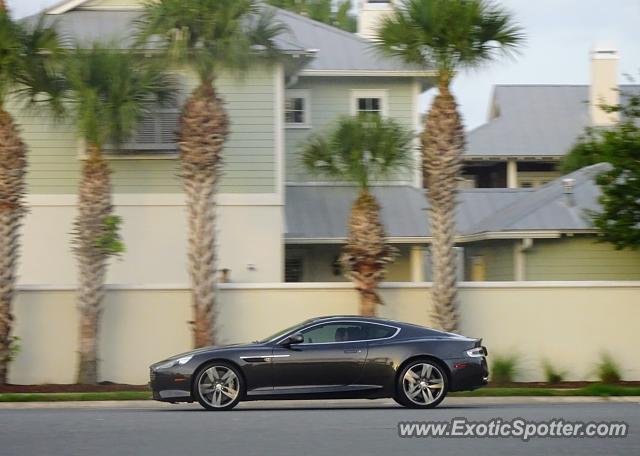 Aston Martin Virage spotted in Jacksonville, Florida