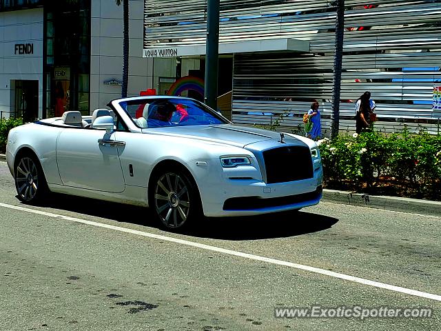 Rolls-Royce Dawn spotted in Beverly Hills, California