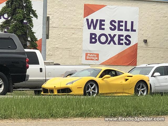 Ferrari 488 GTB spotted in Calgary, Canada