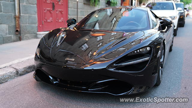 Mclaren 720S spotted in Old Quebec city, Canada