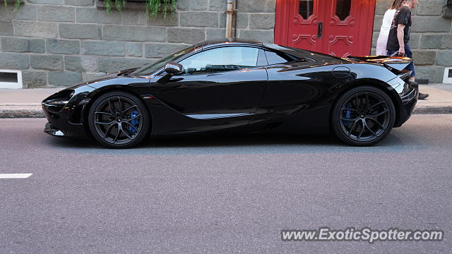 Mclaren 720S spotted in Old Quebec city, Canada