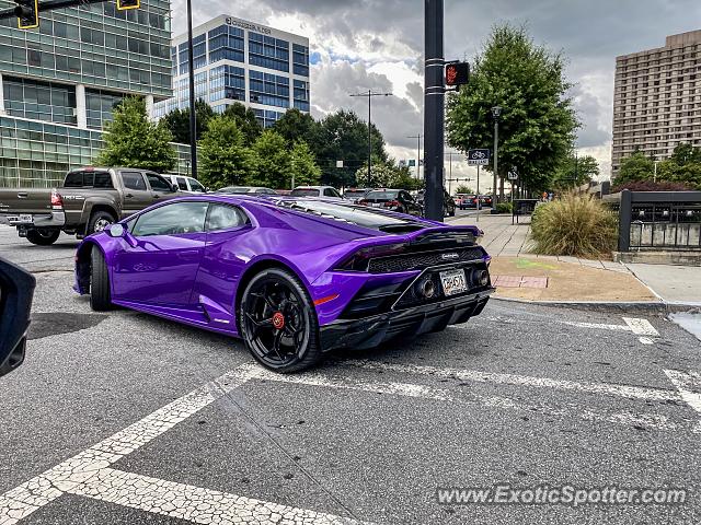 Lamborghini Huracan spotted in Buckhead, Georgia