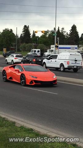 Lamborghini Huracan spotted in Calgary, Canada