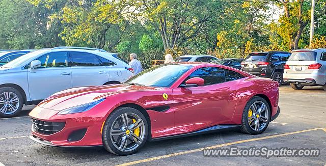 Ferrari Portofino spotted in Kenwood, Ohio