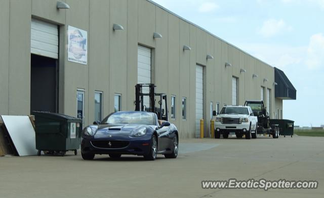 Ferrari California spotted in Waukee, Iowa