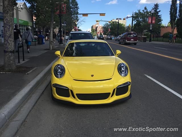 Porsche 911 GT3 spotted in Calgary, Canada