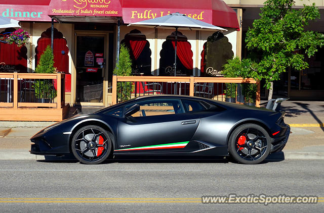 Lamborghini Huracan spotted in Calgary, Canada