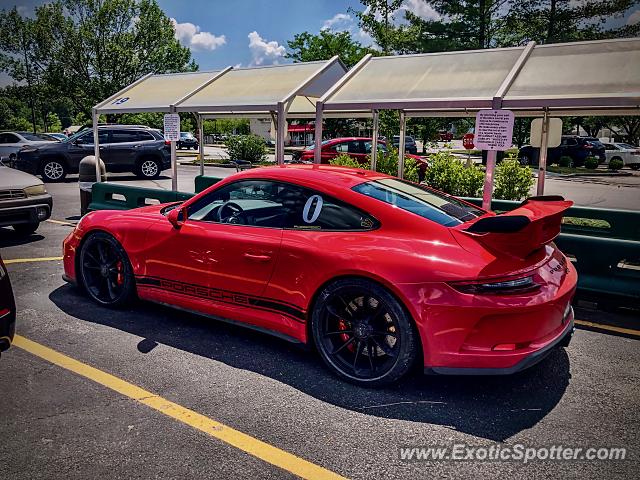 Porsche 911 GT3 spotted in Bloomington, Indiana