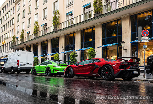 Lamborghini Aventador spotted in Munich, Germany