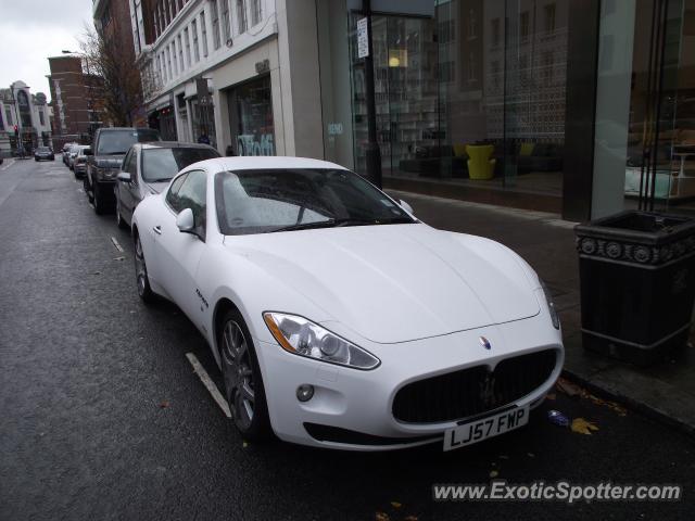 Maserati GranTurismo spotted in London, United Kingdom