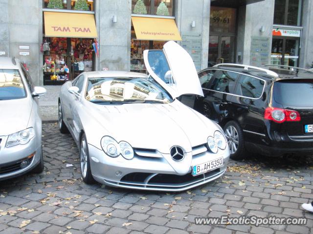 Mercedes SLR spotted in Berlin, Germany