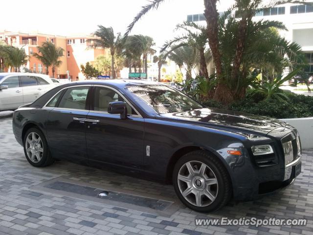 Rolls Royce Ghost spotted in Fort Lauderdale, Florida