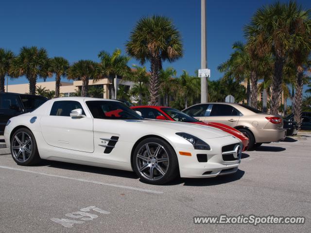 Mercedes SLS AMG spotted in Palm Beach, Florida