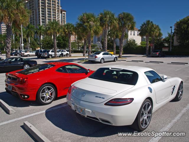 Mercedes SLS AMG spotted in Palm Beach, Florida