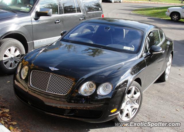 Bentley Continental spotted in Cooperstown, New York