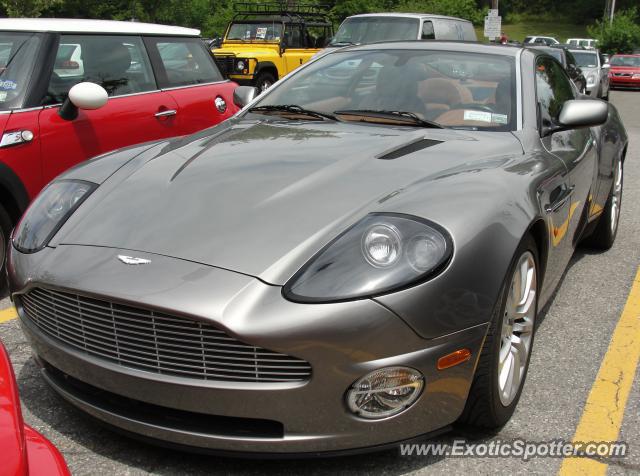 Aston Martin Vanquish spotted in Greenwich, Connecticut