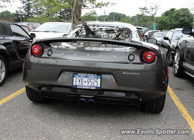 Lotus Evora spotted in Greenwich, Connecticut