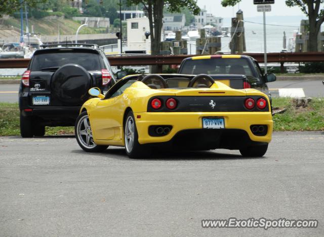 Ferrari 360 Modena spotted in Greenwich, Connecticut