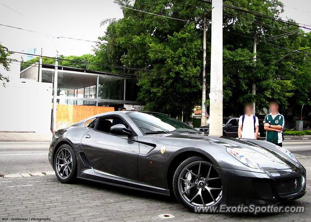 Ferrari 599GTB spotted in São Paulo, Brazil