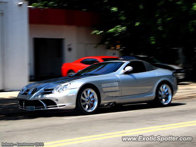 Mercedes SLR spotted in São Paulo, Brazil