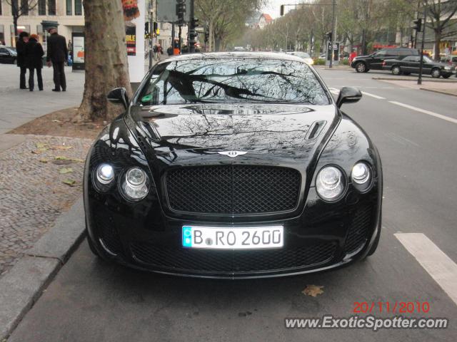 Bentley Continental spotted in Berlin, Germany