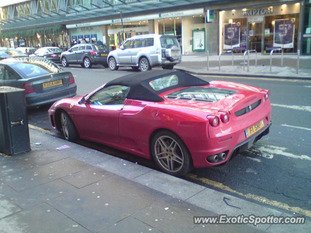 Ferrari F430 spotted in Glasgow, United Kingdom