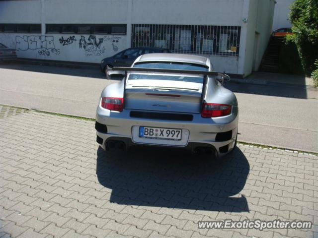 Porsche 911 GT2 spotted in Near Stuttgart, Germany