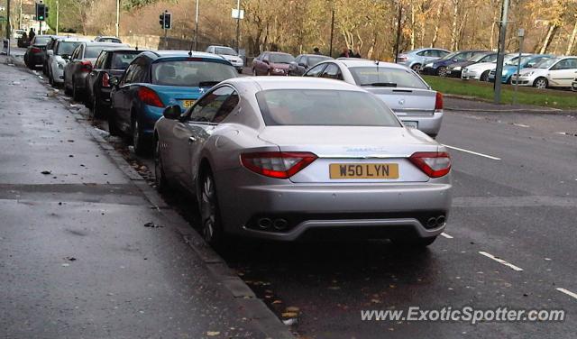 Maserati GranTurismo spotted in Glasgow, United Kingdom