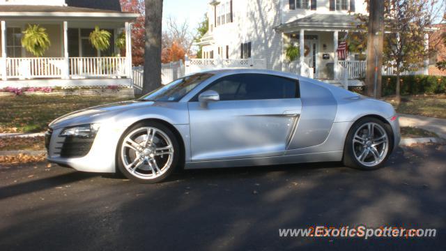 Audi R8 spotted in Kirkwood, Missouri