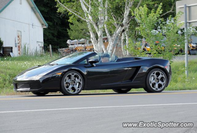 Lamborghini Gallardo spotted in Richfield Springs, New York
