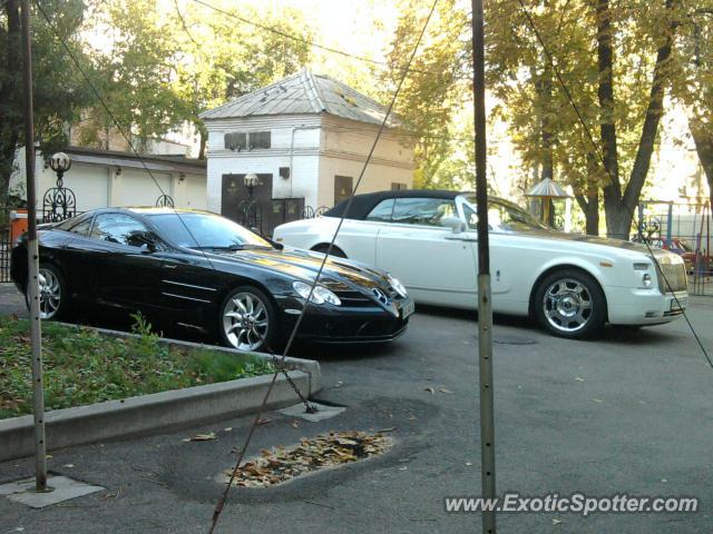 Mercedes SLR spotted in Kiev, Ukraine