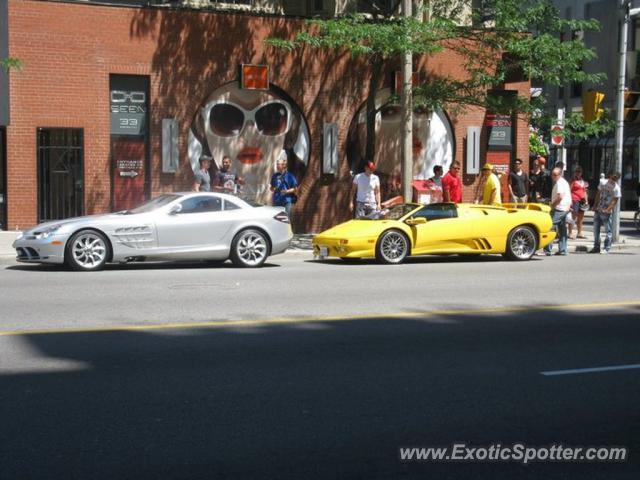 Mercedes SLR spotted in Toronto Ontario, Canada