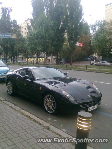 Ferrari 599GTB spotted in Kiev, Ukraine