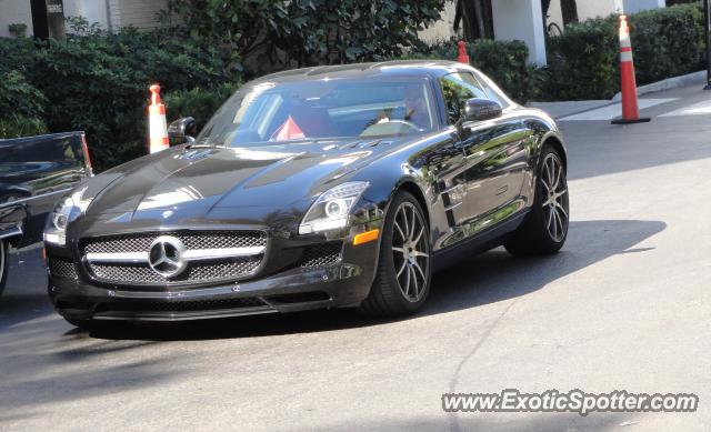 Mercedes SLS AMG spotted in Miami, Florida