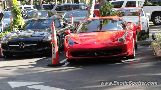 Ferrari 458 Italia spotted in Miami, Florida