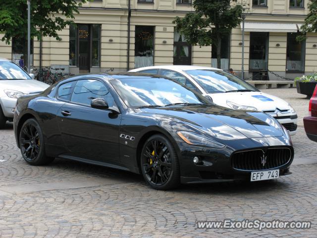 Maserati GranTurismo spotted in Stockholm, Sweden