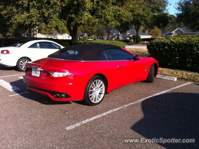 Maserati GranTurismo spotted in Jacksonville, Florida